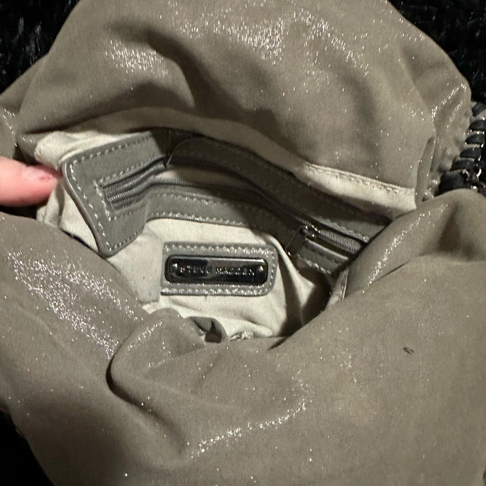 Steve Madden shimmer bag